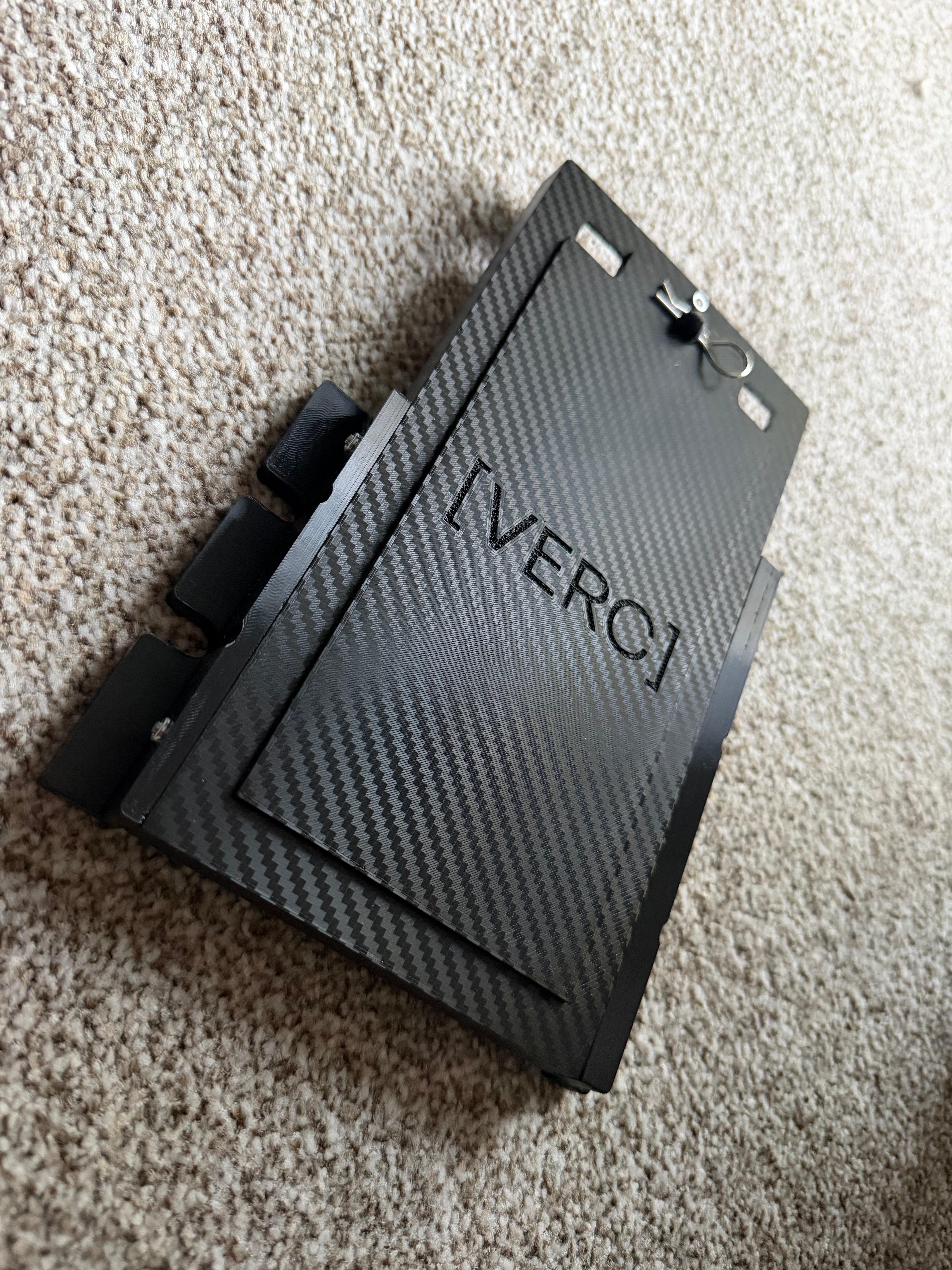 VERC Baja 5B flux battery quick-swap lid (3D printed)
